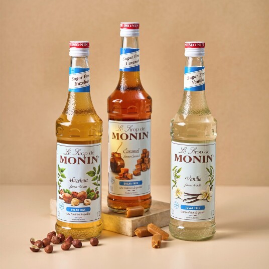 Barkonsult Monin Sukkerfri Vaniljesirup 70 cl