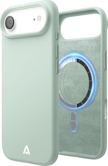 Alkaya Lucid MagSafe Silikondeksel for iPhone 17 Air Mintgrønn