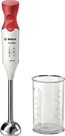 Bosch Ergomixx 450W Håndmikser med Pulsfunksjon Hvit/Rød Bosch Ergomixx 450W Håndmikser med Pulsfunksjon Hvit/Rød