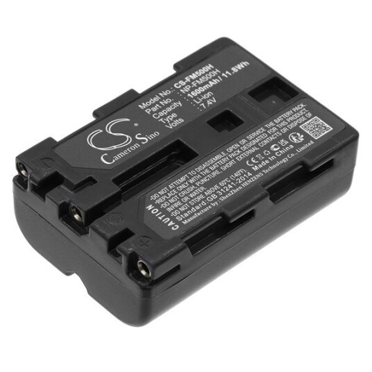 Sony DSLR-A700K batteri (1600 mAh 7.4 V) Sony DSLR-A700K batteri (1600 mAh 7.4 V)