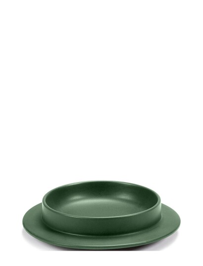 Valerie Objects Dishes To Dishes Low   Green   Ø 20.5 CM