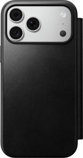 Nomad Modern Leather Folio - black (Horween) - iPhone 18 Pro Max/17 Pro Max
