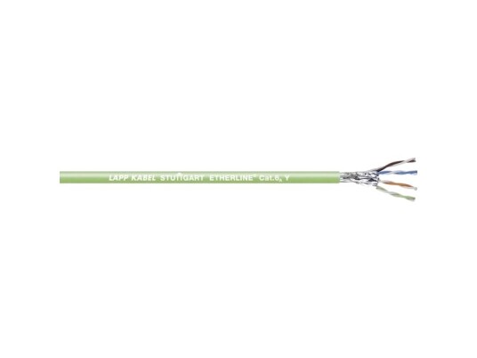 Lapp 2170465/100 Nettverkskabel Cat 6A S/Ftp 4 X 2 X 0.5 Mm² Grønn 100 M