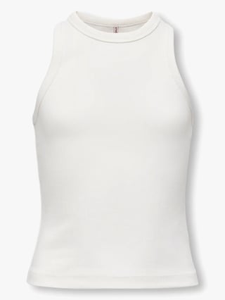 Kids Only Jill Life S/L Tank Top Hvit 158/164
