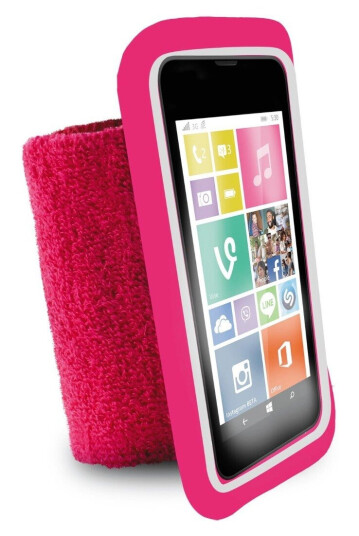 UNI. RUN WRISTBAND UP TO 4,3" PNK