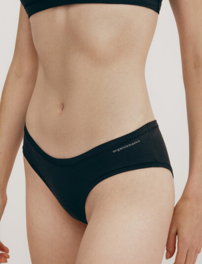 Organic Basics Flex Hipster 3 Pack   Black   L