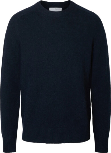Selected Homme Rai Long Sleeve Knit Crew Neck Blå XXL
