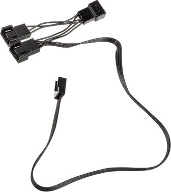 Kolink 1-to-3 PWM Fan Splitter Cable 35cm Black PGW-AC-KOL-112