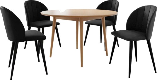 Spisegruppe Svart Spisegruppe Svart