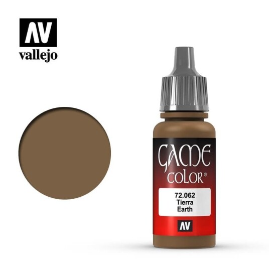 Vallejo Game Color Brun Akrylmaling 17 ml for Modellbygging 72.062