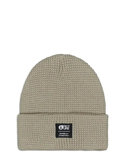 PICTURE ORGANIC CLOTHING York Beanie - Khaki green - ONE SIZE PICTURE ORGANIC CLOTHING York Beanie - Khaki green - ONE SIZE