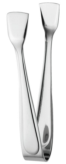 Picard + Wielpütz Sukkerklype Cassis; 11 cm L; Sølvfarge; 6 Stykk / Forpakning
