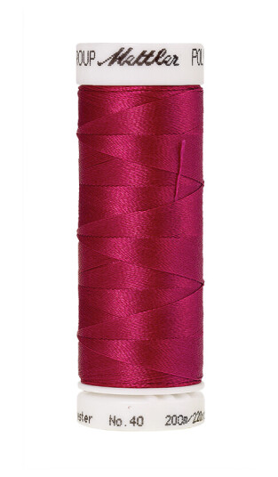 Mettler, Poly Sheen 200m Farge nr 2300 Bright Ruby