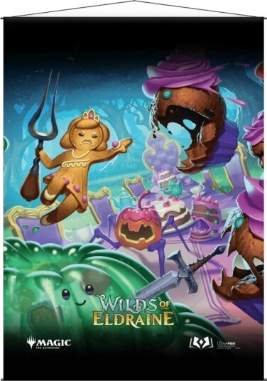 Ultra Pro Magic The Gathering Wilds Of Eldraine Veggplakat / Wall Scroll Food Fight Ultra Pro Magic The Gathering Wilds Of Eldraine Veggplakat / Wall Scroll Food Fight
