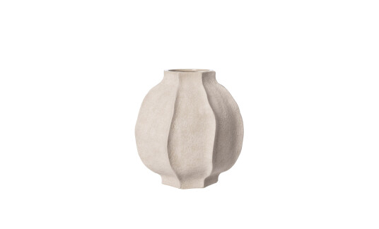 Ernst VASE Steintøy 18cm Naturhvit