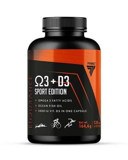 Trec Nutrition Omega 3+D3 120cap Trec Nutrition Omega 3+D3 120cap