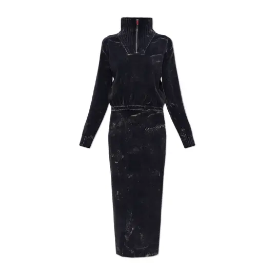Diesel Dame Kjoler Svart M, Diesel Dame Kjoler Svart M,