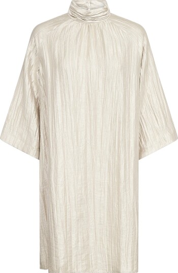 MOS MOSH Kjole MMKerstine Highneck Dress Grå
