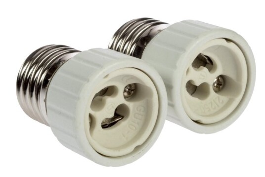 Nordic Quality Adapter E27 GU10 2st