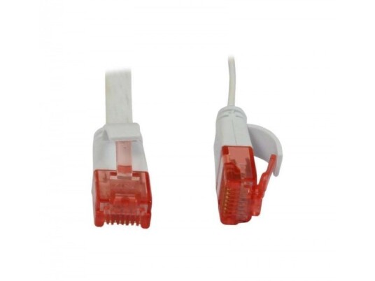 Patchkabel Rj45 Cat6 250Mhz 3M Weiss Utpuutp Pvc Flach Synergy 21