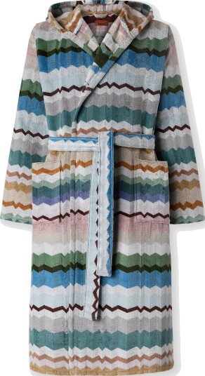 Missoni Home Eva Hooded Bathrobe L 100   MULTICOLOR   L