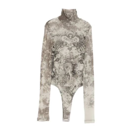 Jean Paul Gaultier Dame Topper Beige M Jean Paul Gaultier Dame Topper Beige M