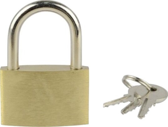 Brüder Mannesmann M 413 35 Hengelås 32 Mm Ulike Gullgul Nøkkellås