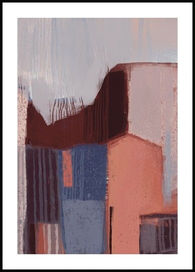 Abstract Urban Forms Plakat Plakat / 40x50cm Abstract Urban Forms Plakat Plakat / 40x50cm