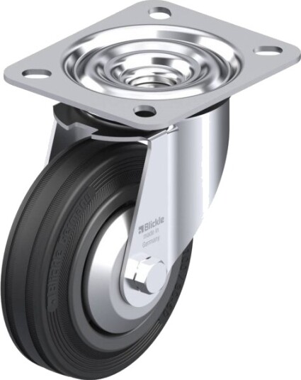 Blickle 611699 Le-Vpp 100R-Fa Styrehjul 100 Mm Maks. 70 Kg 1 Stk