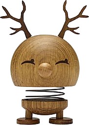 Hoptimist figur reindeer bimble m oak