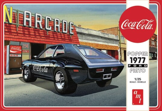 AMT 1/25 Popper Ford Pinto 1977 w/Coke Machine (Coca-Cola) AMT 1/25 Popper Ford Pinto 1977 w/Coke Machine (Coca-Cola)