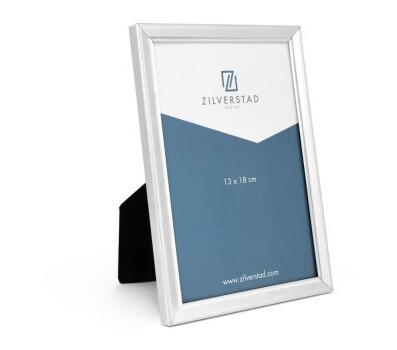 Zilverstad Pearl Sølv Enkel Bilderamme Gloss Bord Vegg 13 X 18 Cm Rektangulær