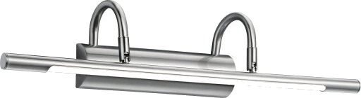 Trio Lighting Quadro gallerilampe børstet stål