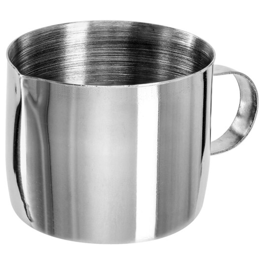 PULSIVA Melkekanne Sacra; 2.5cl, 3.3x3.1 cm (ØxH); Sølvfarge