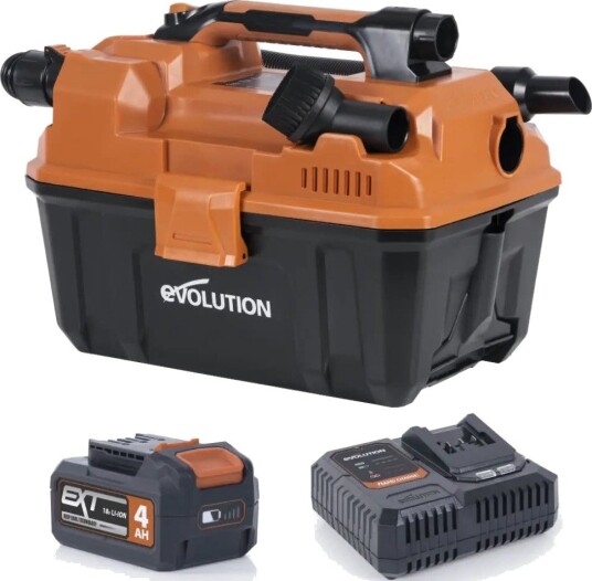 Evolution Batteri R11 Vac 4 Grovstøvsuger Med Og Lader