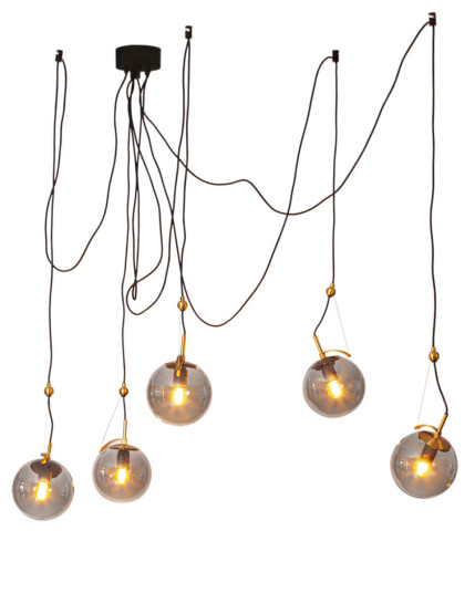 By Rydens Carry taklampe 5 grå