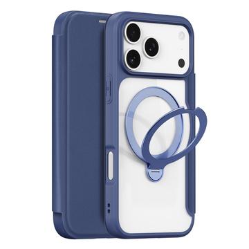Dux Ducis iPhone 17 Pro Skin X Pro magnetisk flip deksel   blå