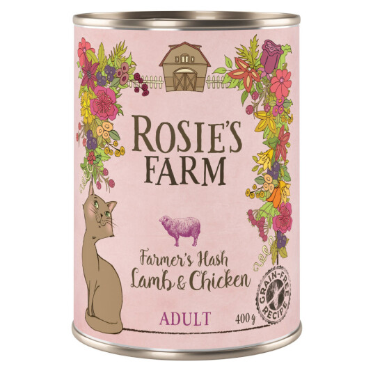Rosie'S Farm Adult 6 X 400 G Lam & Kylling