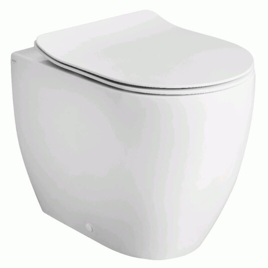 Toalett Lavabo Glomp BTW Rimless Gulvstående Toalett Lavabo Glomp BTW Rimless Gulvstående