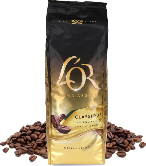 L"OR | Crema Classique 500 g kaffebønner L"OR | Crema Classique 500 g kaffebønner