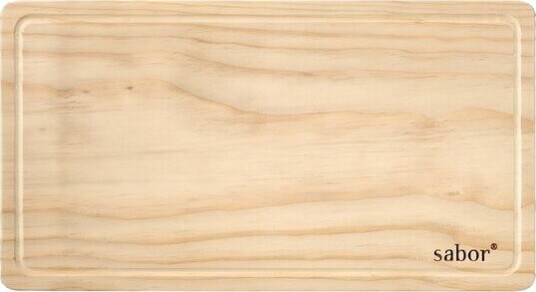 Sabor   Trevig skjærefjøl m/blodrand 45x24,5 cm accoya