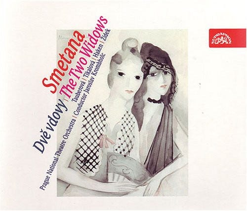 Jaroslav Krombholc Antonin Zlesak Drahomira Tikalova Eduard Haken Ivo Zidek Maria Tauberova Miloslava Fidlerova Prague National Theatre Chorus  Two Windows  CD