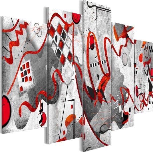 Bilde Between Waves 5 Parts Wide 200x100 Artgeist sp. z o. o.