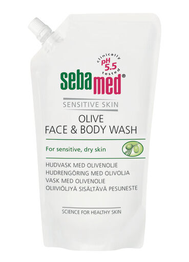 SebaMed Olive Face & Body Wash refill 1000 ml
