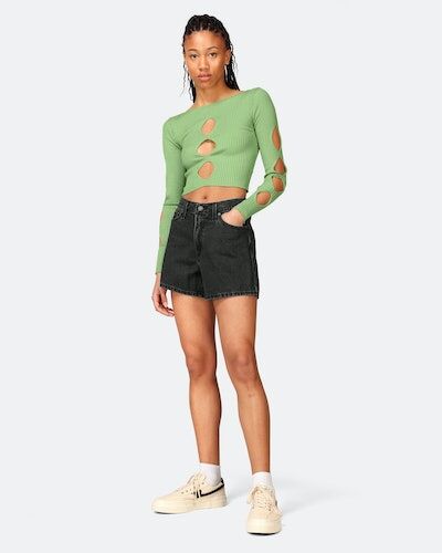 Levis 80's Mom Shorts Grønn Male XS
