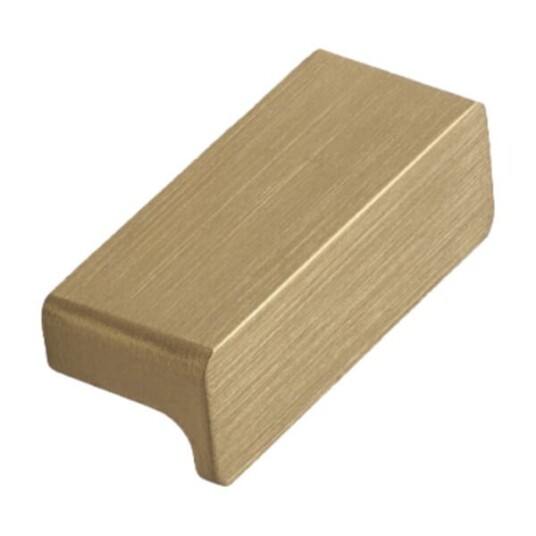 BESLAG DESIGN HÅNDTAK ELAN 32MM BØRSTET MESSING 373291-11