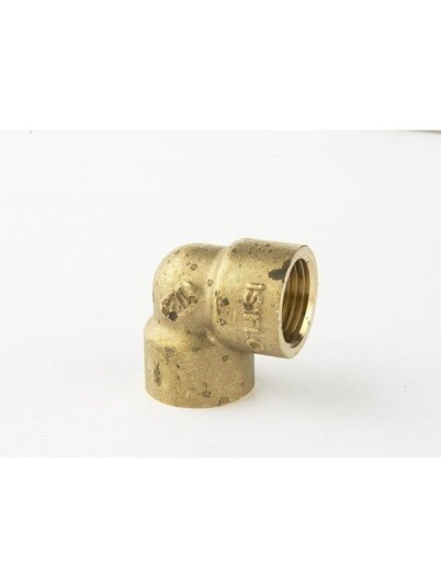 Isiflo Elbow brass 90° female/female 2 Isiflo Elbow brass 90° female/female 2
