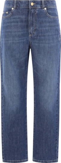 Max Mara Dame Jeans Blå 3XS, Max Mara Dame Jeans Blå 3XS,