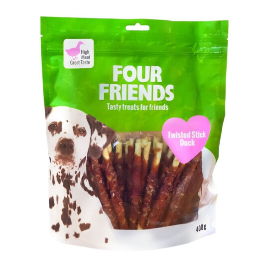 FourFriends Tyggepinner And 12,5 cm 40 stk - Hundemat FourFriends Tyggepinner And 12,5 cm 40 stk - Hundemat