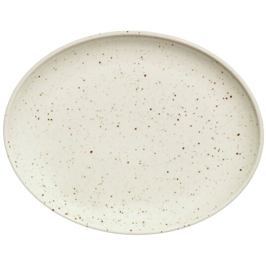 Vega Serveringsfat Alessia oval 28x22x2.7 cm  Beige 3 Stykk / Forpakning